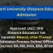 university of kerala distance education admission